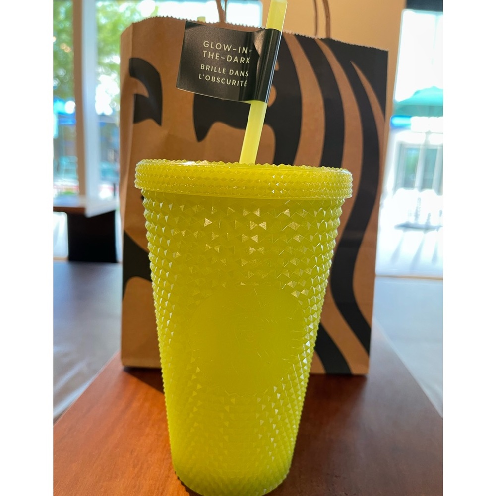 New Starbucks glow in the dark green LEMONGRASS